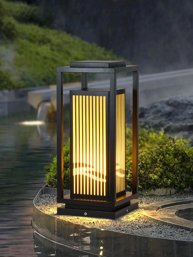 Myraeira Lantern Alabaster Outdoor Light-Neutral Decor