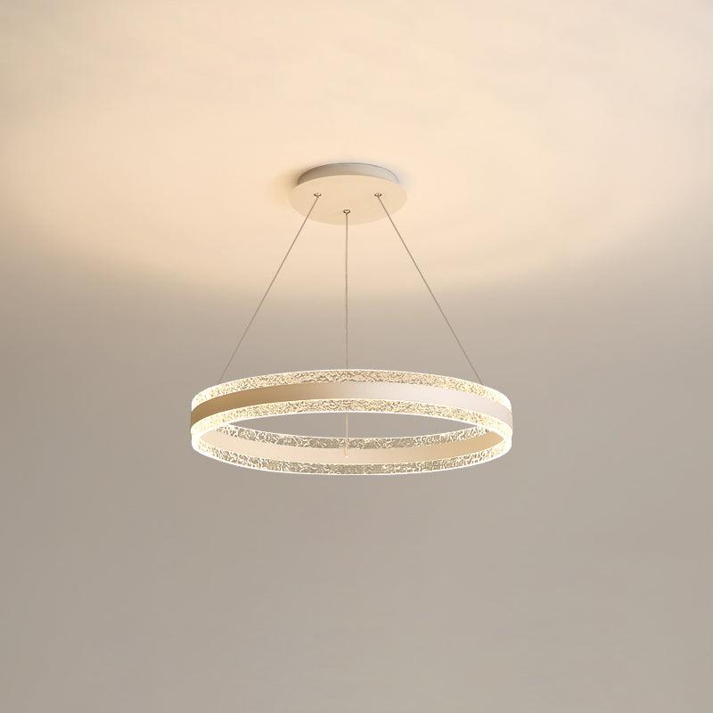 Aroxen Pendant Lamp Modern LED Circle Rings-Neutral Decor