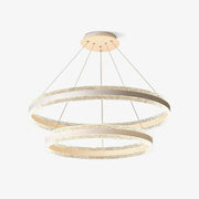 Aroxen Pendant Lamp Modern LED Circle Rings-Neutral Decor
