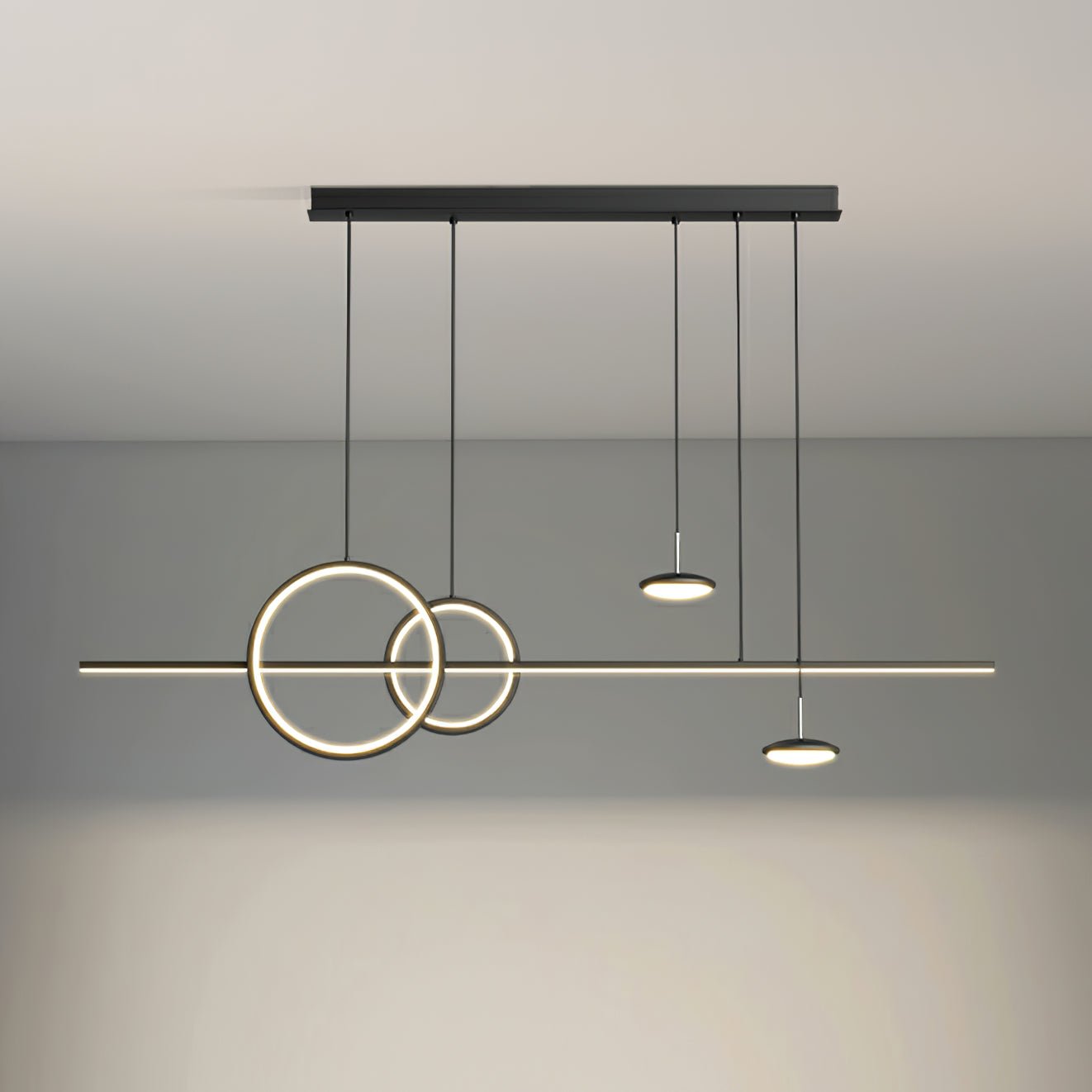 Tildas Pendant Lamp Geometric Ring Minimalist-Neutral Decor