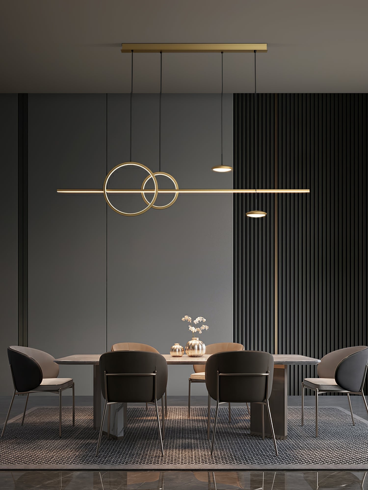Tildas Pendant Lamp Geometric Ring Minimalist-Neutral Decor