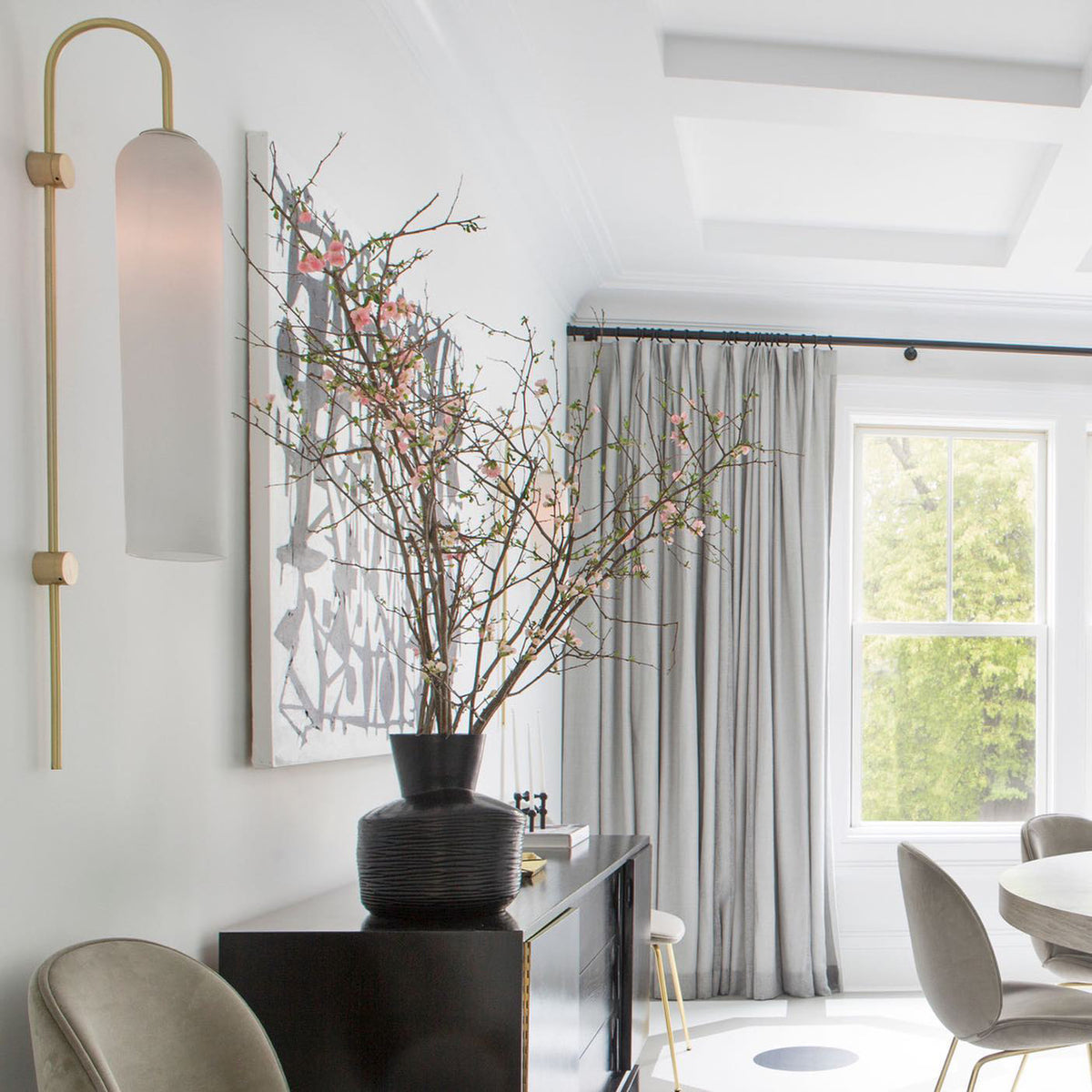 Modern Glass Wall Lamp-Neutral Decor