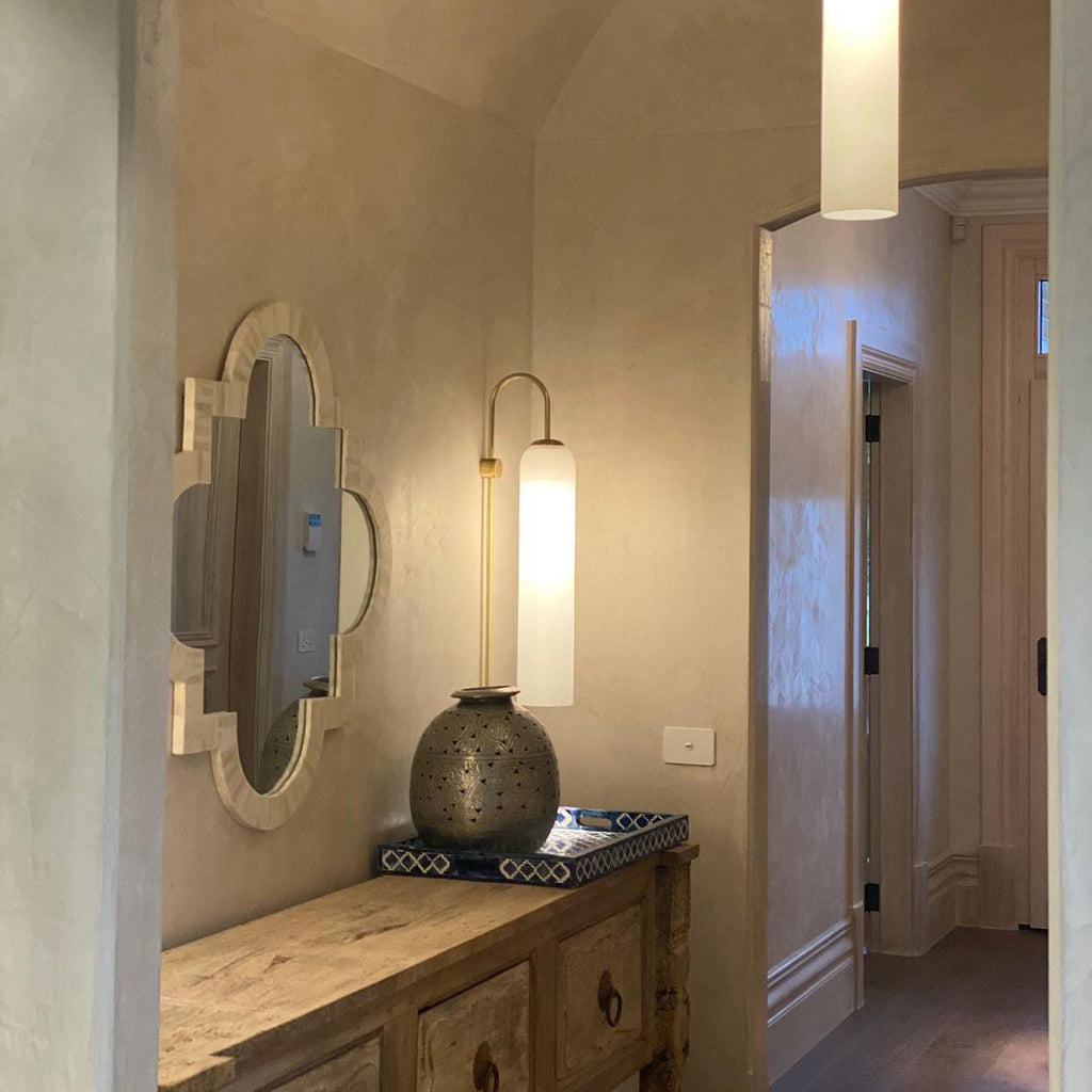 Modern Glass Wall Lamp-Neutral Decor