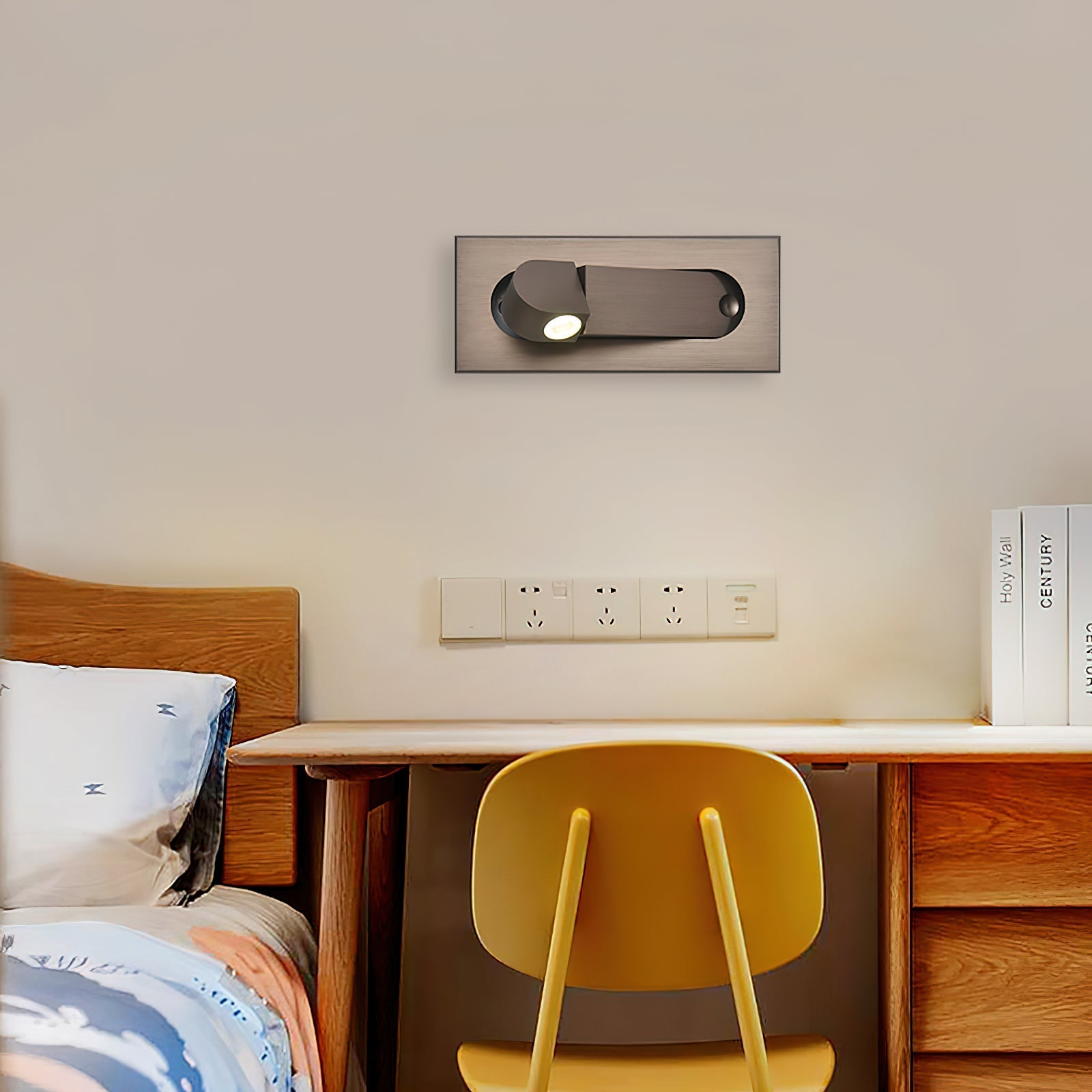 Lustra Reading Light Modern LED Bedside Adjustable-Neutral Decor