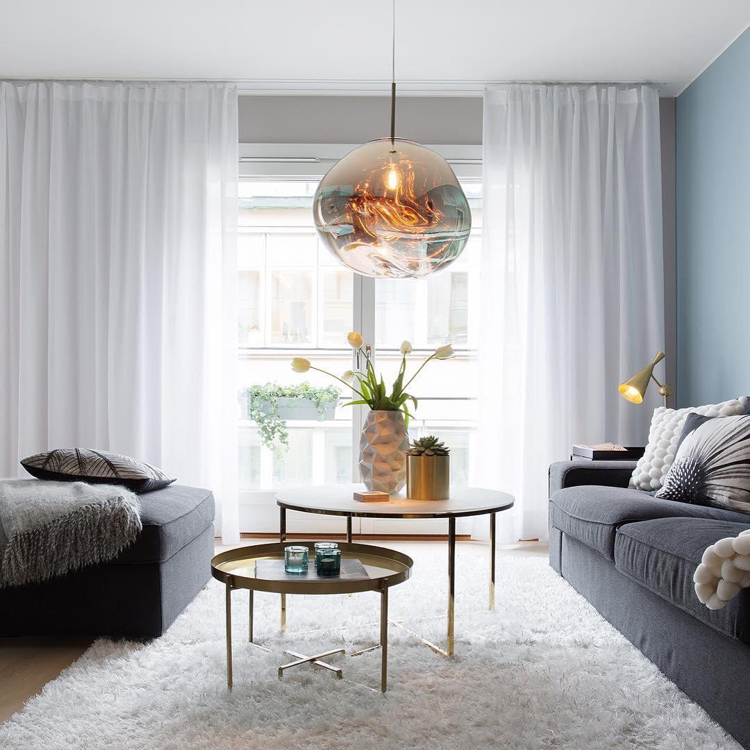 Lustra Pendant Lamp Modern Lava Acrylic-Neutral Decor