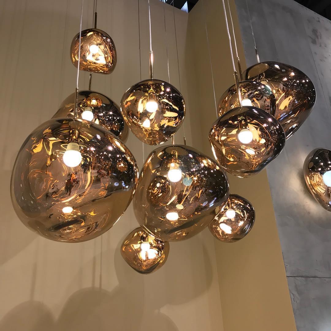 Lustra Pendant Lamp Modern Lava Acrylic-Neutral Decor