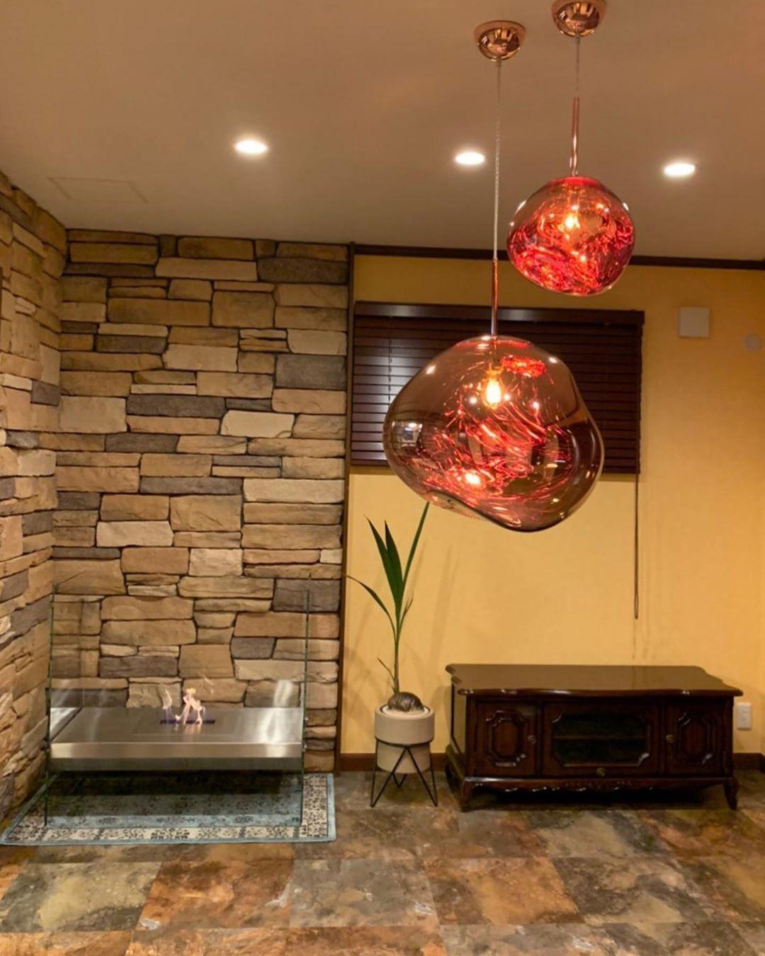 Lustra Pendant Lamp Modern Lava Acrylic-Neutral Decor