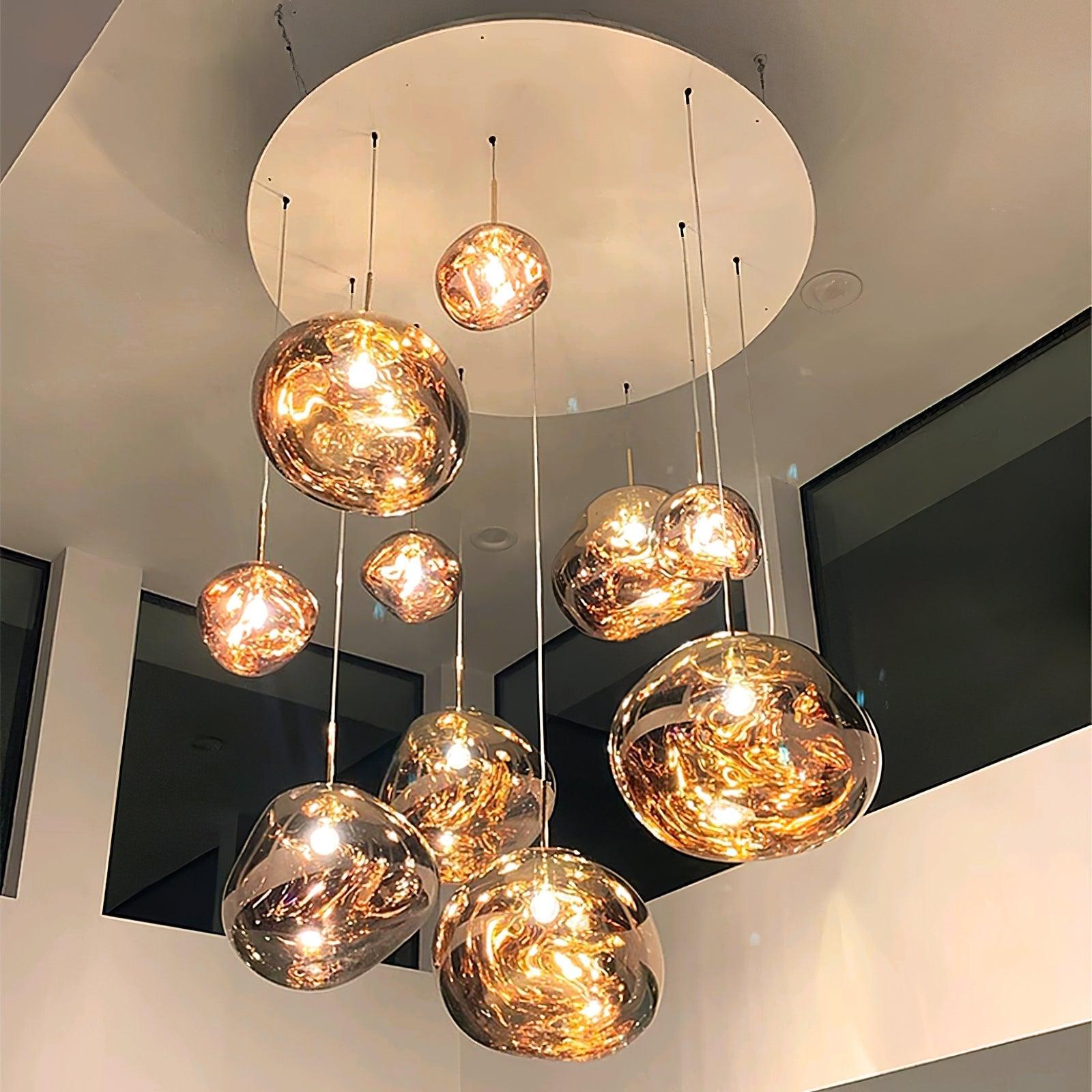 Lustra Pendant Lamp Modern Lava Acrylic-Neutral Decor
