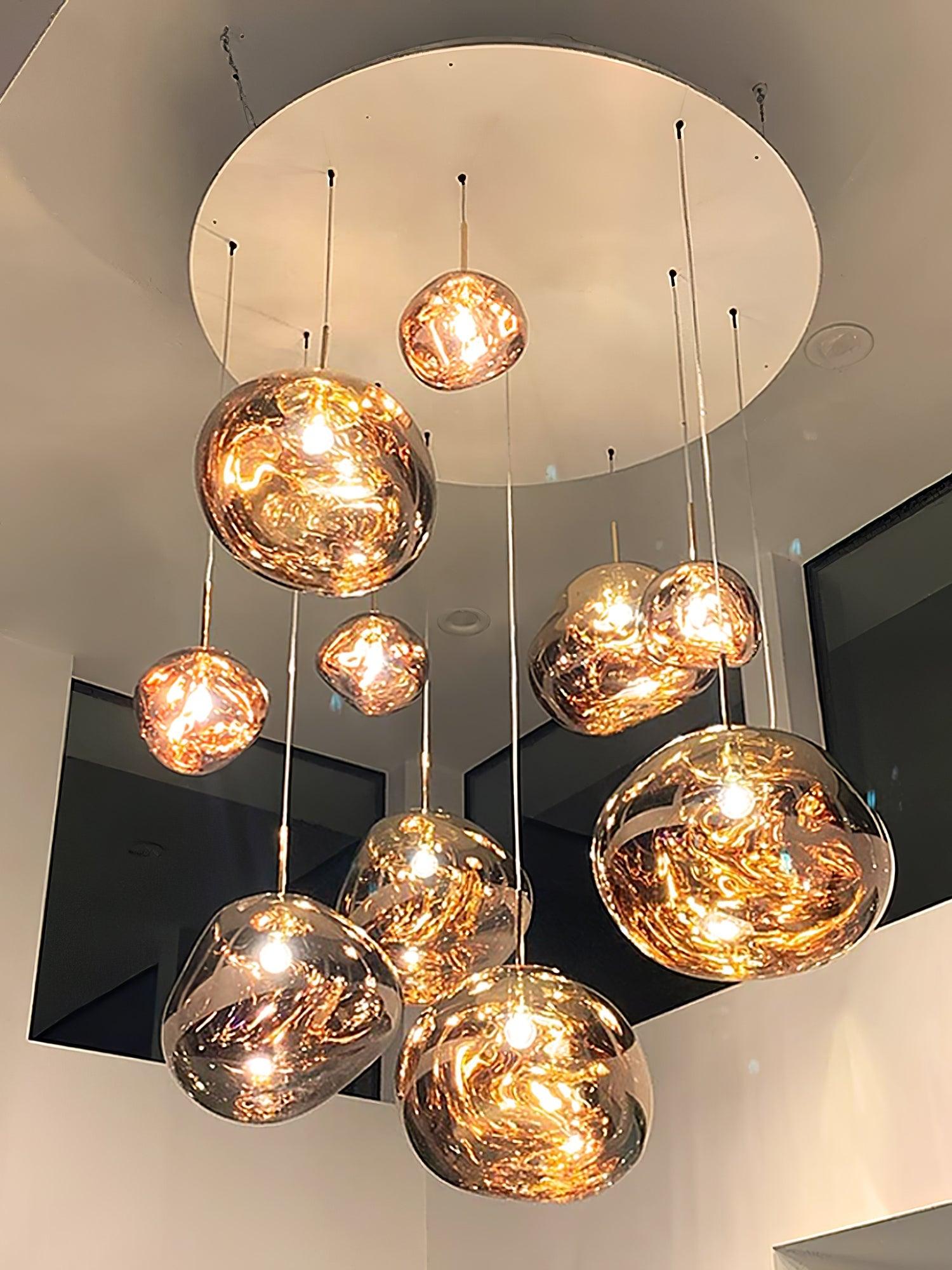 Lustra Pendant Lamp Modern Lava Acrylic-Neutral Decor