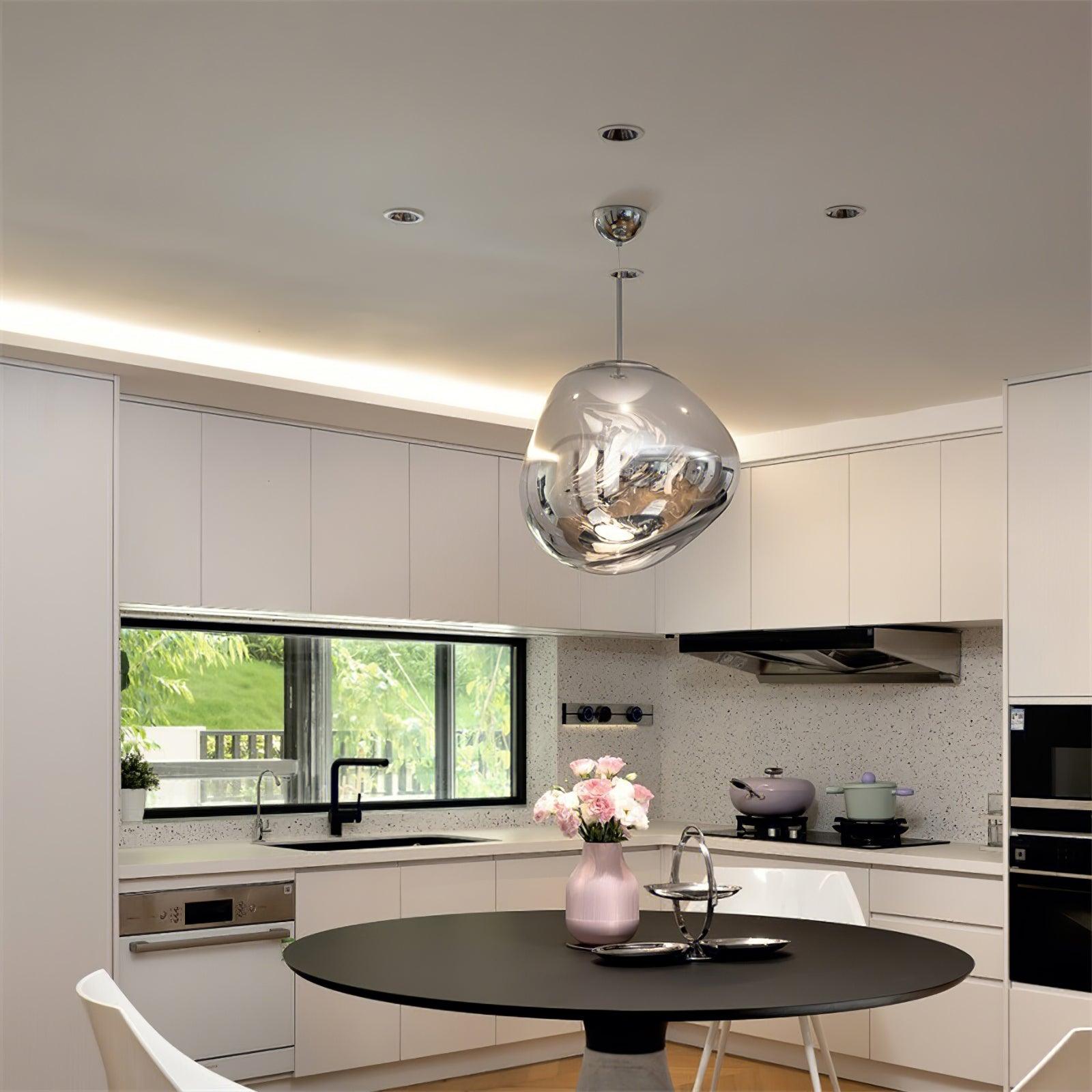 Lustra Pendant Lamp Modern Lava Acrylic-Neutral Decor