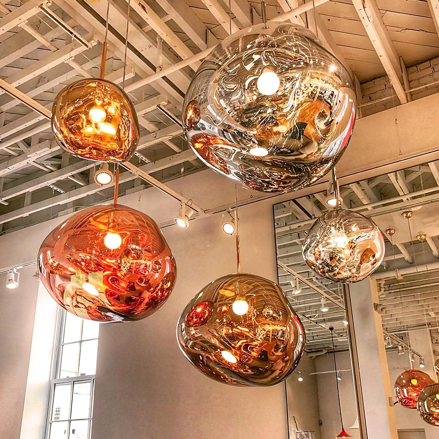 Lustra Pendant Lamp Modern Lava Acrylic-Neutral Decor
