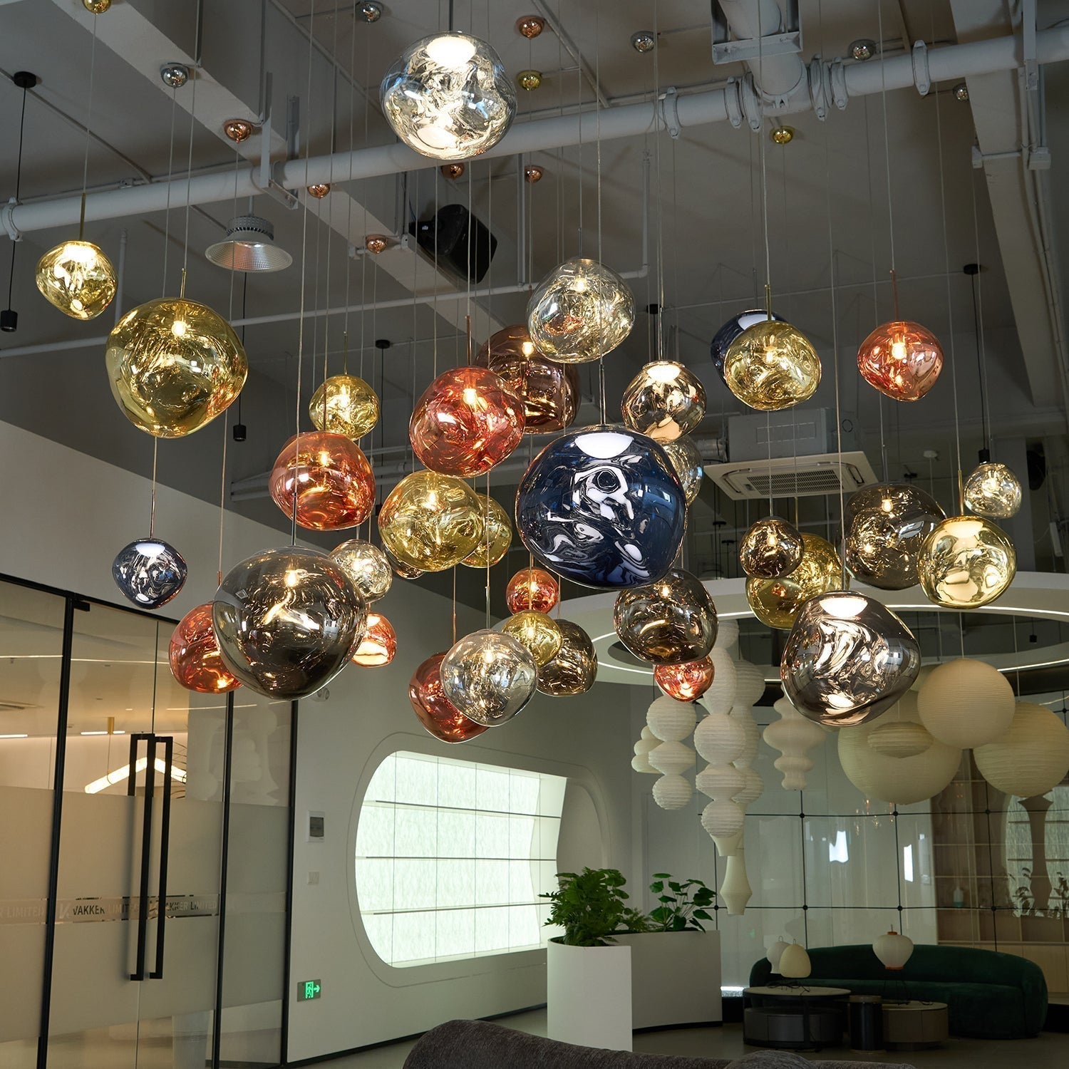 Lumora Pendant Lamp Irregular Cluster Sculptural-Neutral Decor