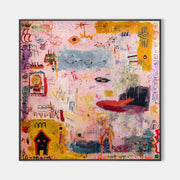Modern Graffiti Texture Painting ABAS315 - Neutralighting