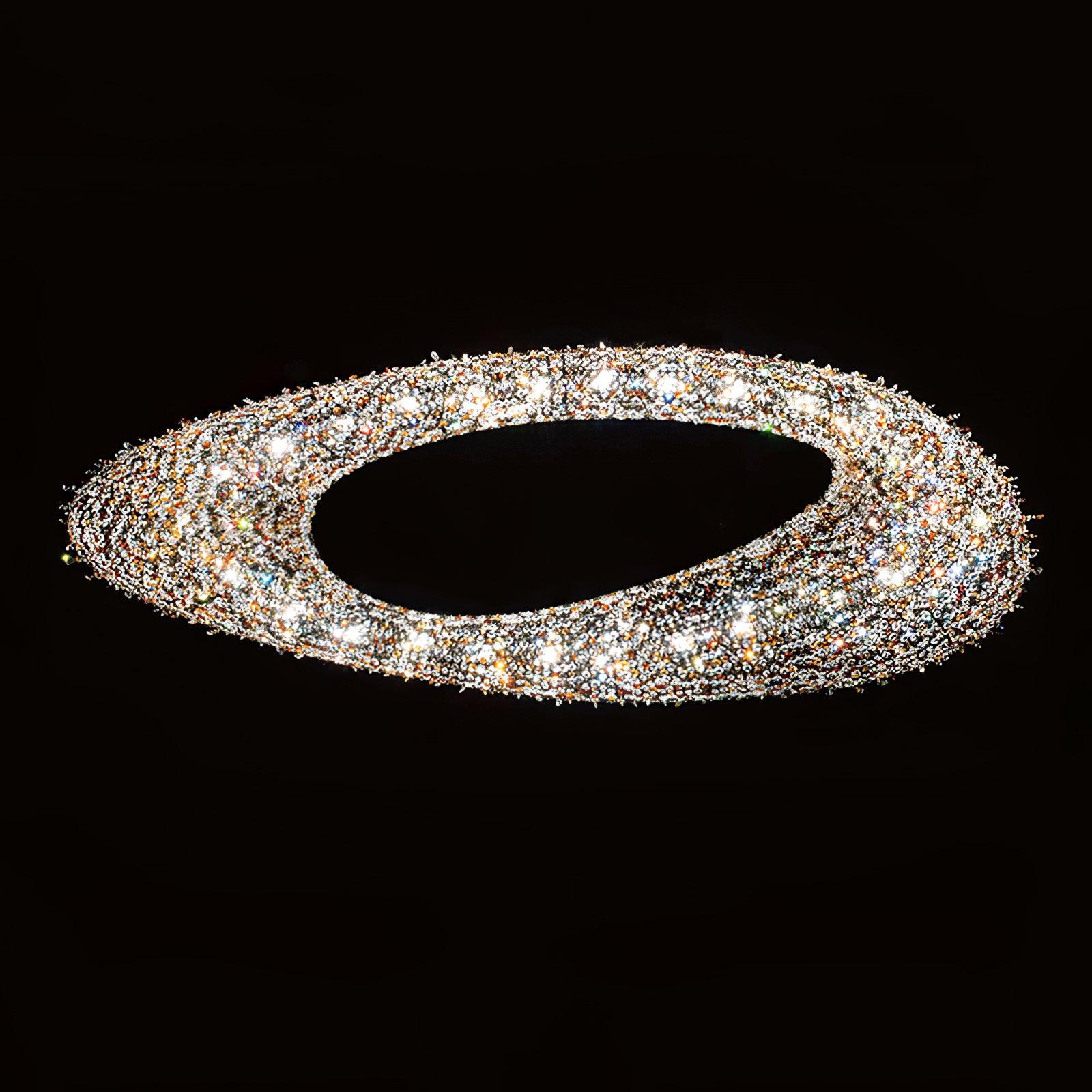Bior Embellished Crystal Pendant Light-Neutral Decor