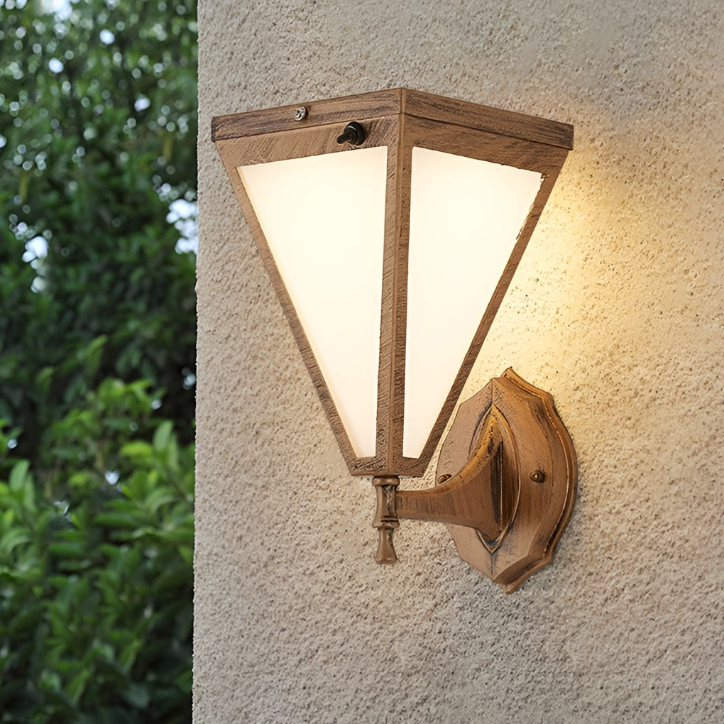 Nola Industrial Tapered LED Outdoor Wall Light