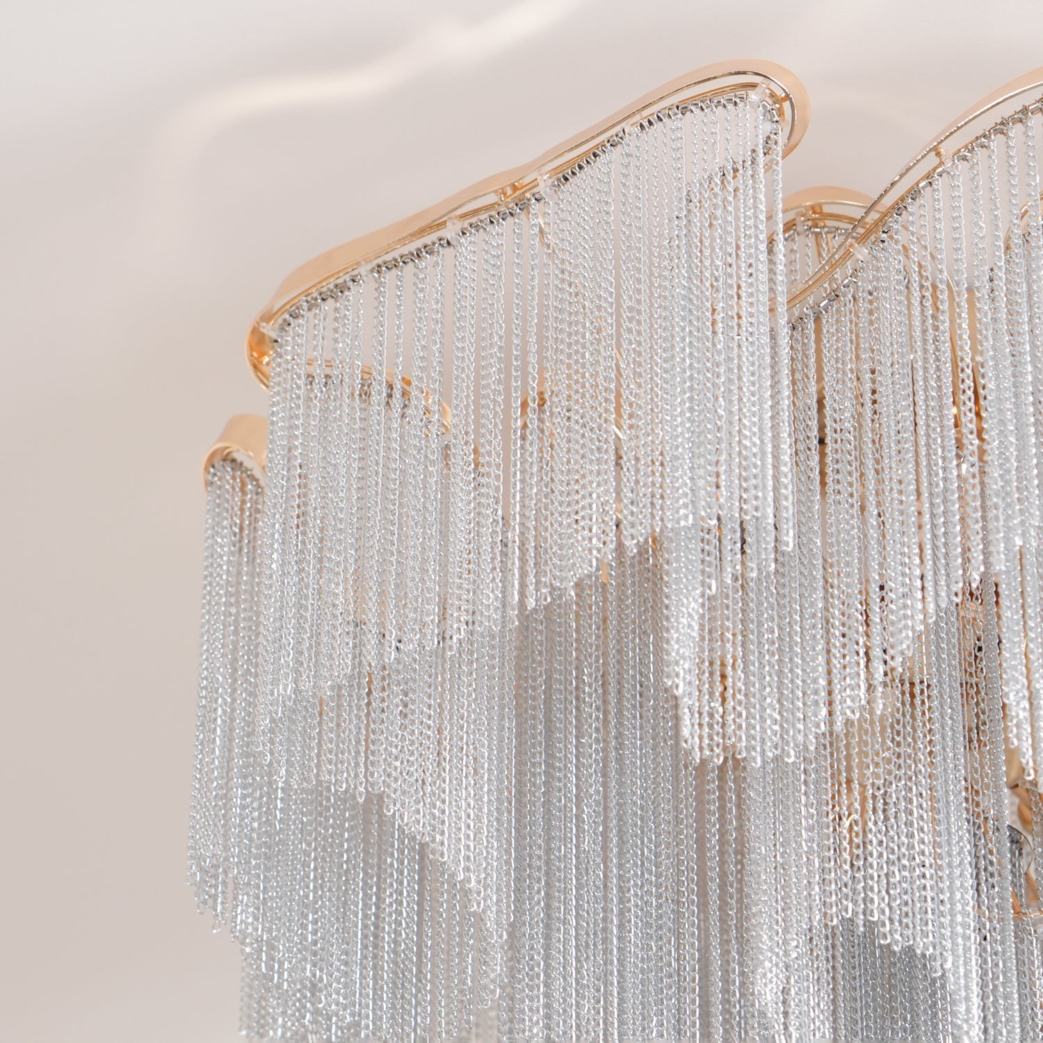 Mevrin Ceiling Lamp Modern Tassel Art-Neutral Decor