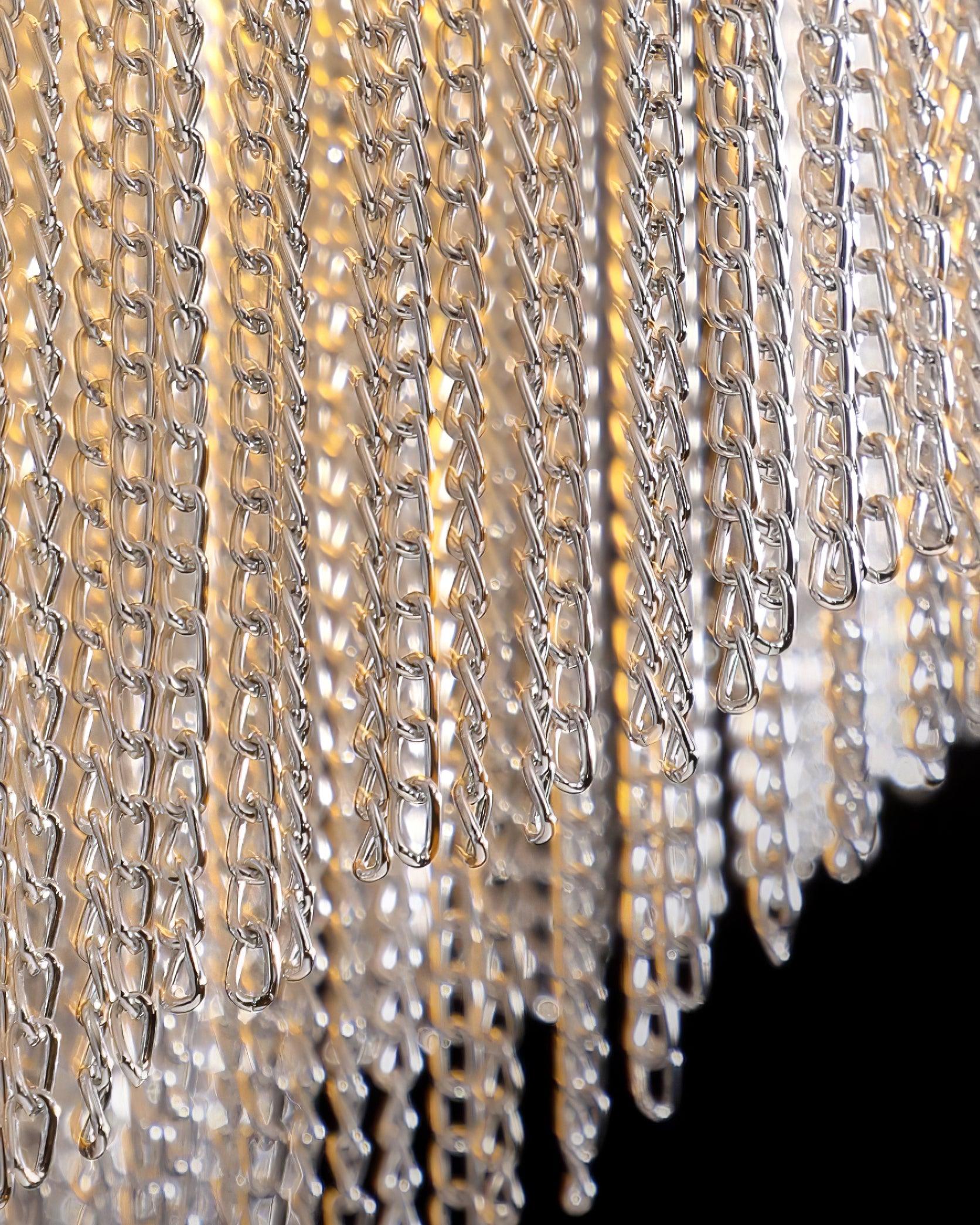 Mevrin Ceiling Lamp Modern Tassel Art-Neutral Decor