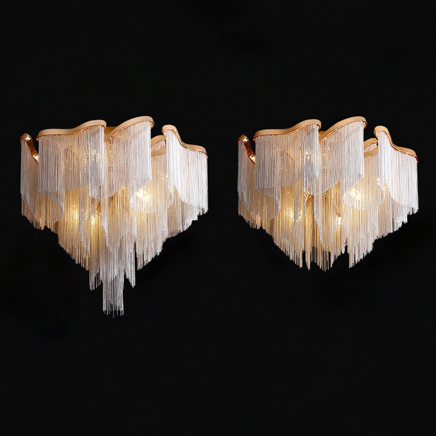 Mevrin Ceiling Lamp Modern Tassel Art-Neutral Decor