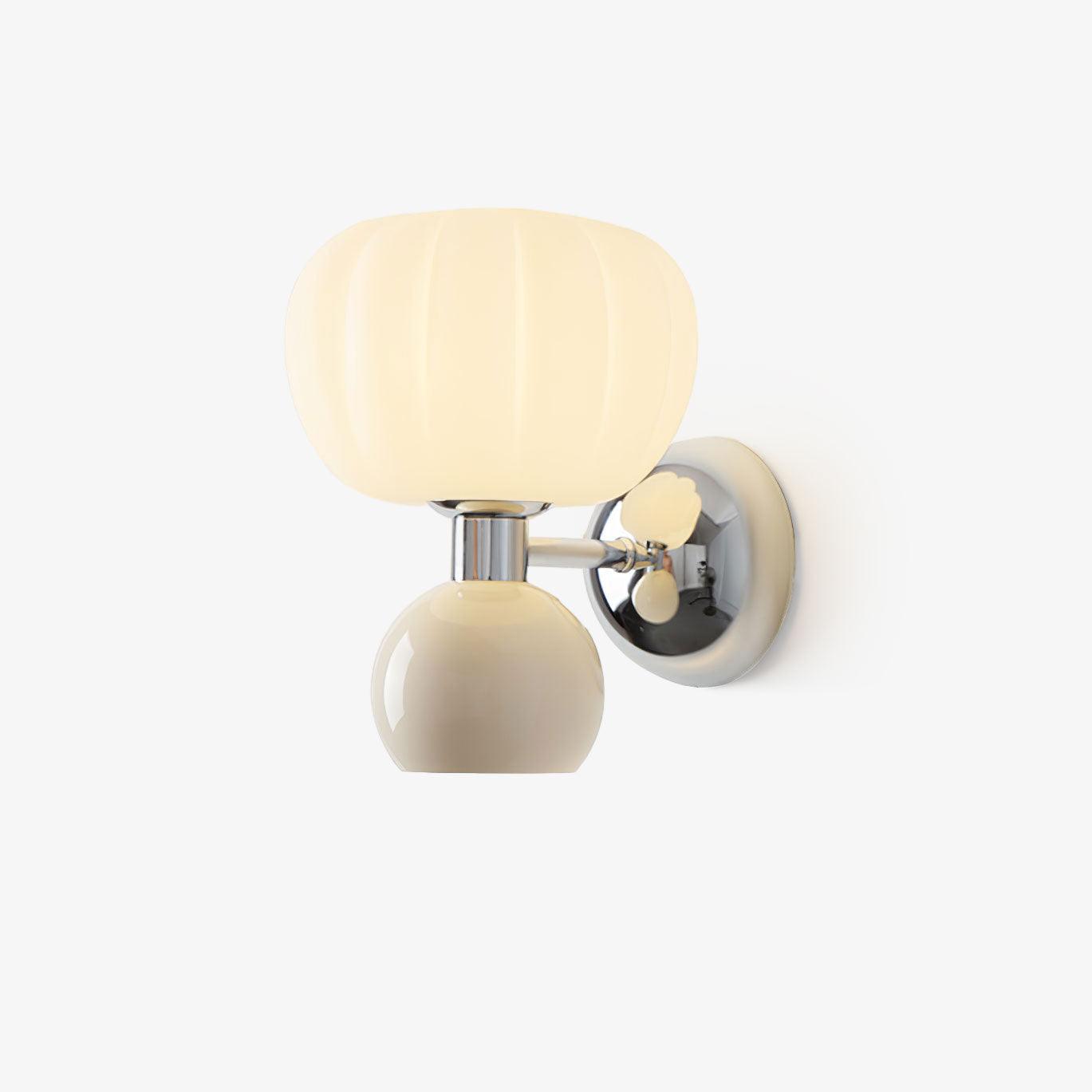 Jorvin Nordic Art Cream Plastic Sconce Wall lamp-Neutral Decor