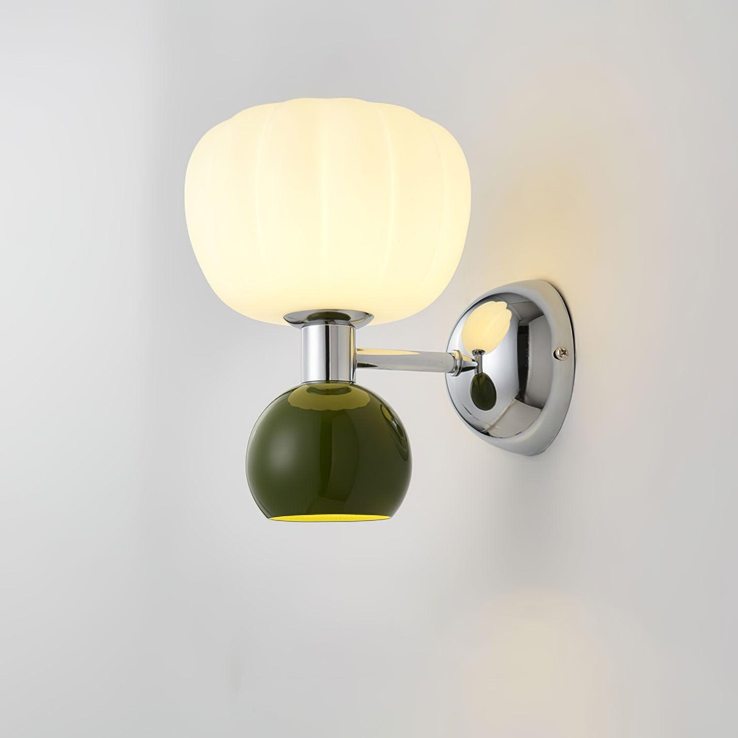 Jorvin Nordic Art Cream Plastic Sconce Wall lamp-Neutral Decor