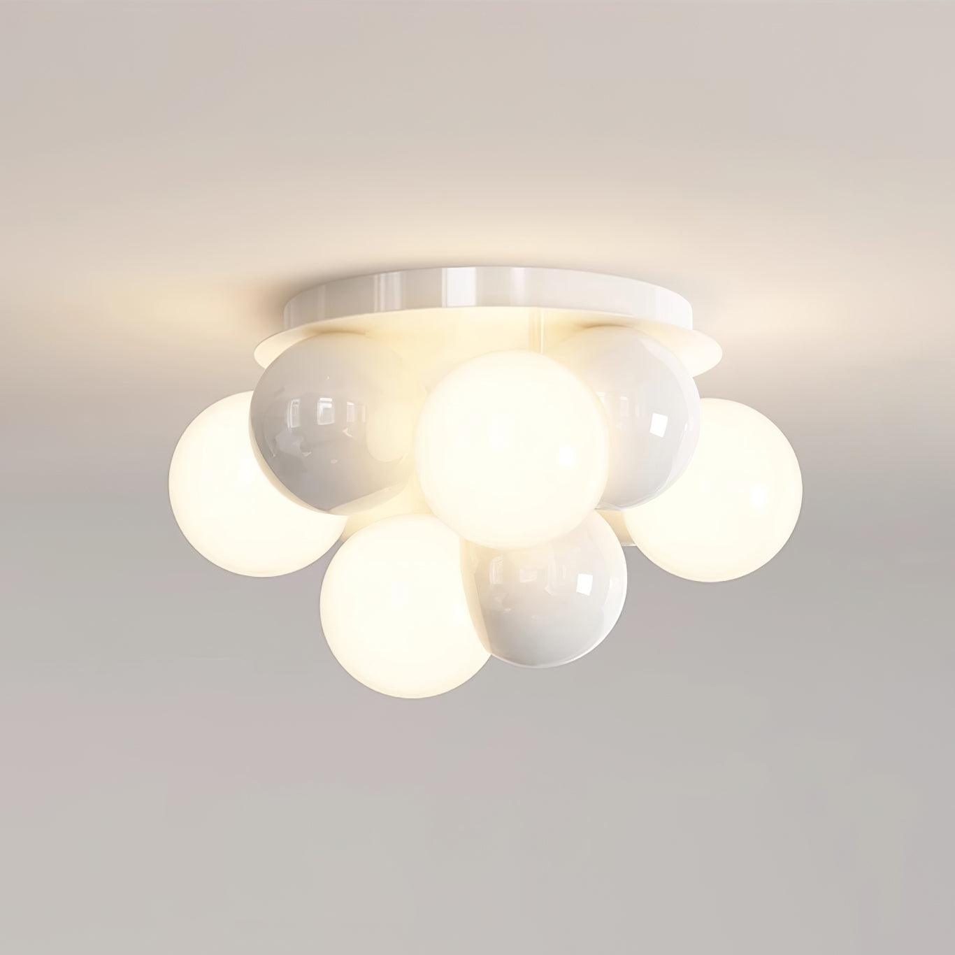 Ceiling Light Metal Body Bubbles Modern Minimalist