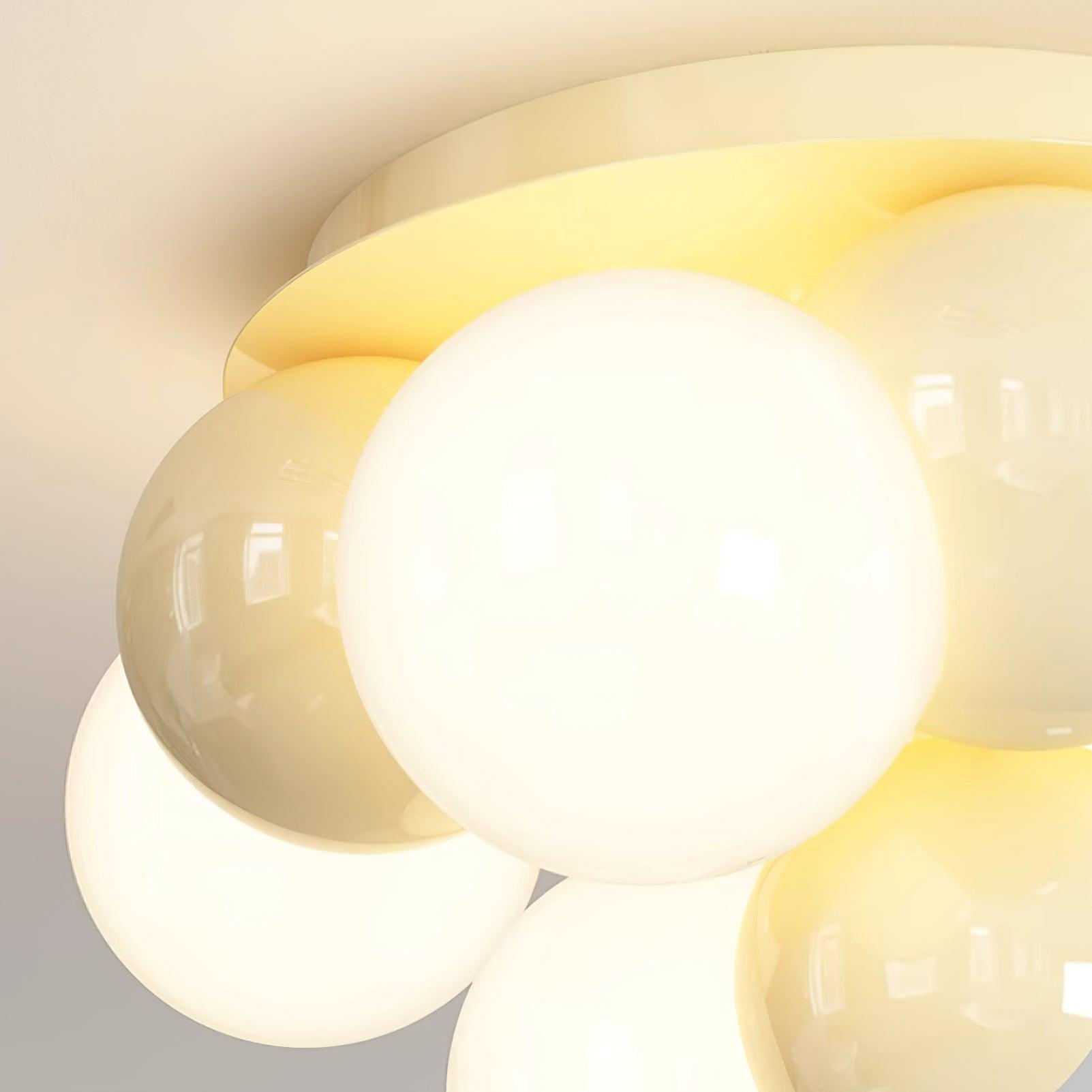 Ceiling Light Metal Body Bubbles Modern Minimalist
