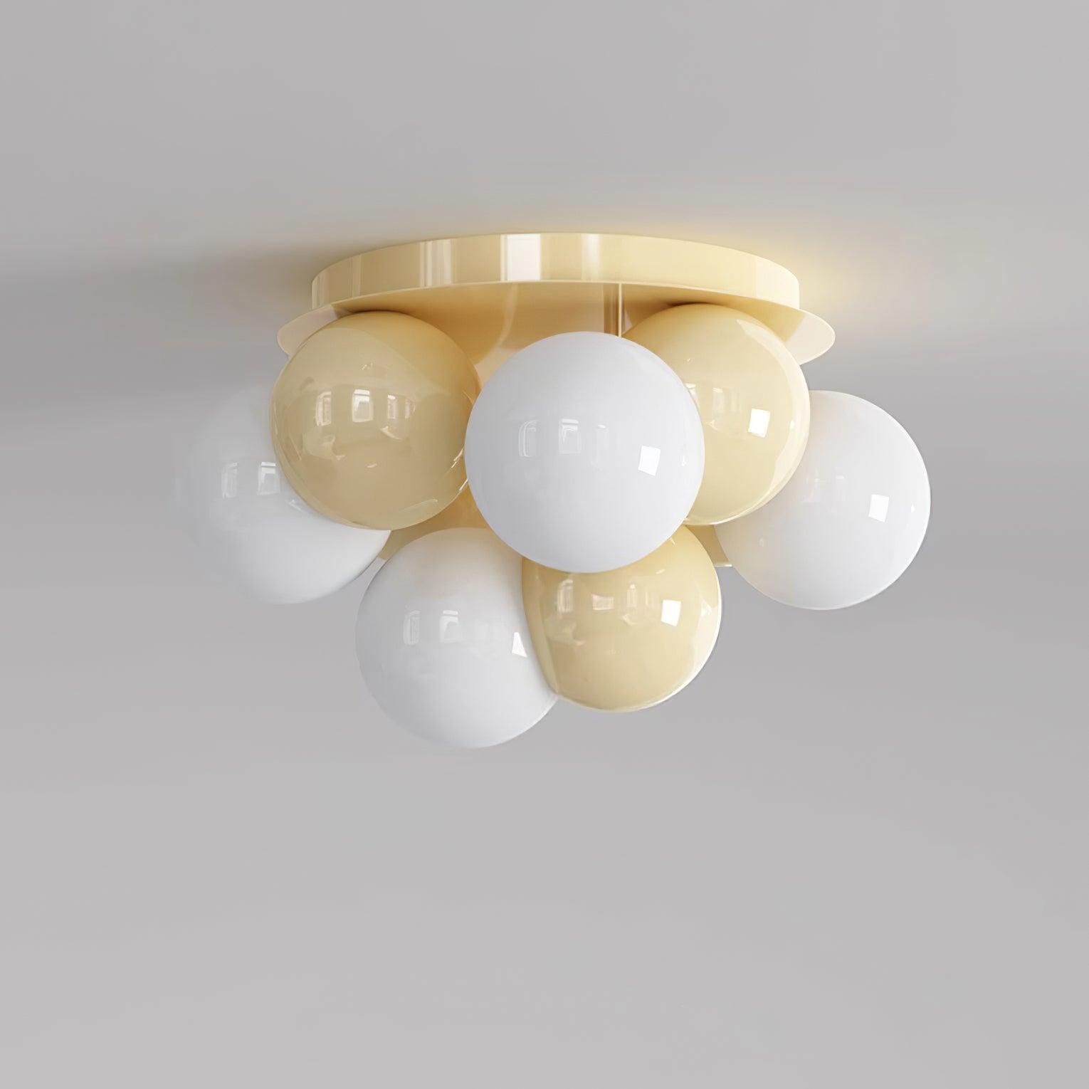 Ceiling Light Metal Body Bubbles Modern Minimalist