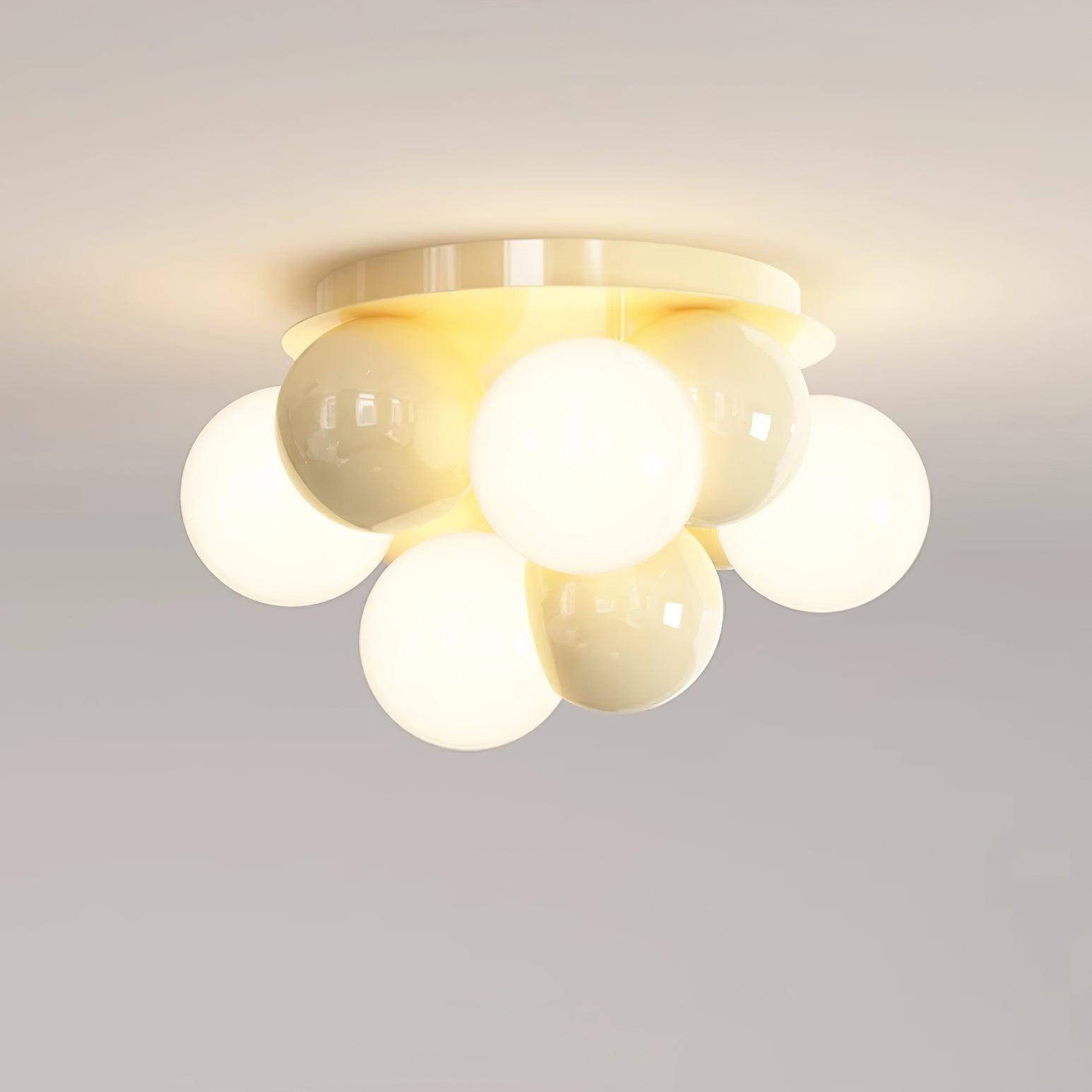 Ceiling Light Metal Body Bubbles Modern Minimalist