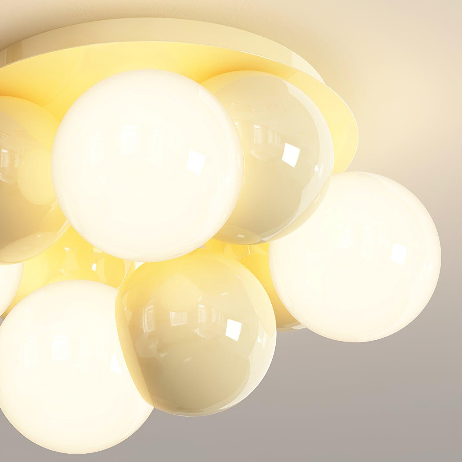 Ceiling Light Metal Body Bubbles Modern Minimalist