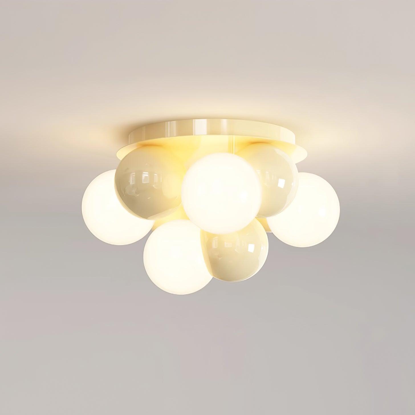 Ceiling Light Metal Body Bubbles Modern Minimalist