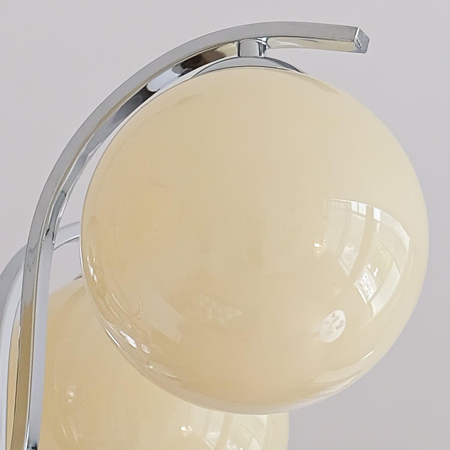 Lustra Chandelier Chrome Glass Modo Deco Elegant-Neutral Decor