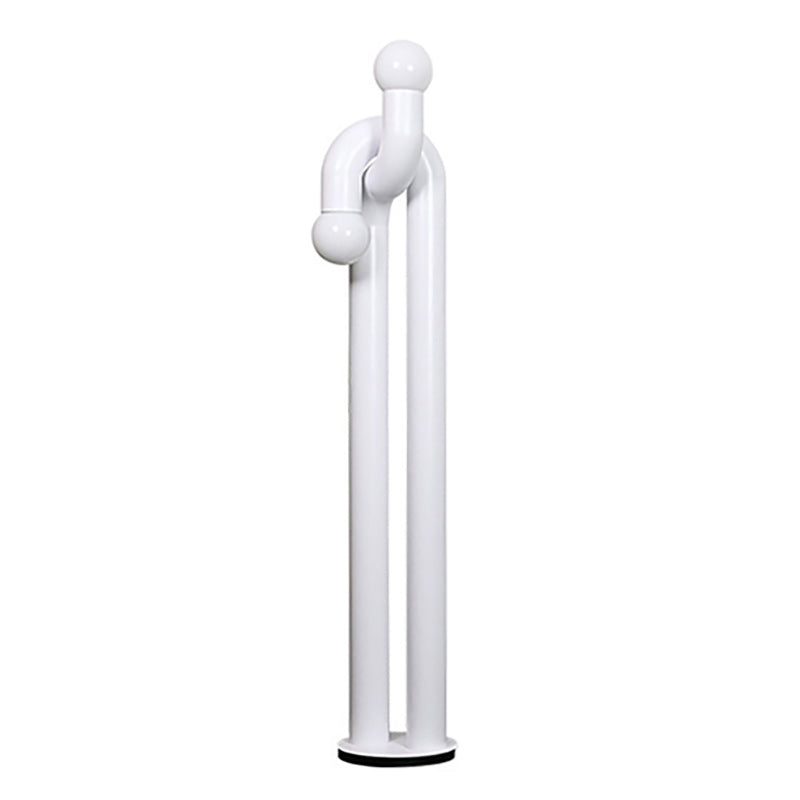 Lifestyle image showing the scale of the Modulation Floor Lamp in a furnished space.