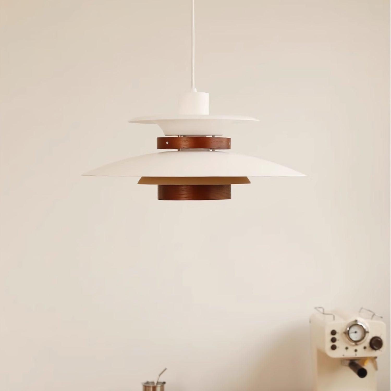 Sirixy Wood Steel Pendant Lamp-Neutral Decor