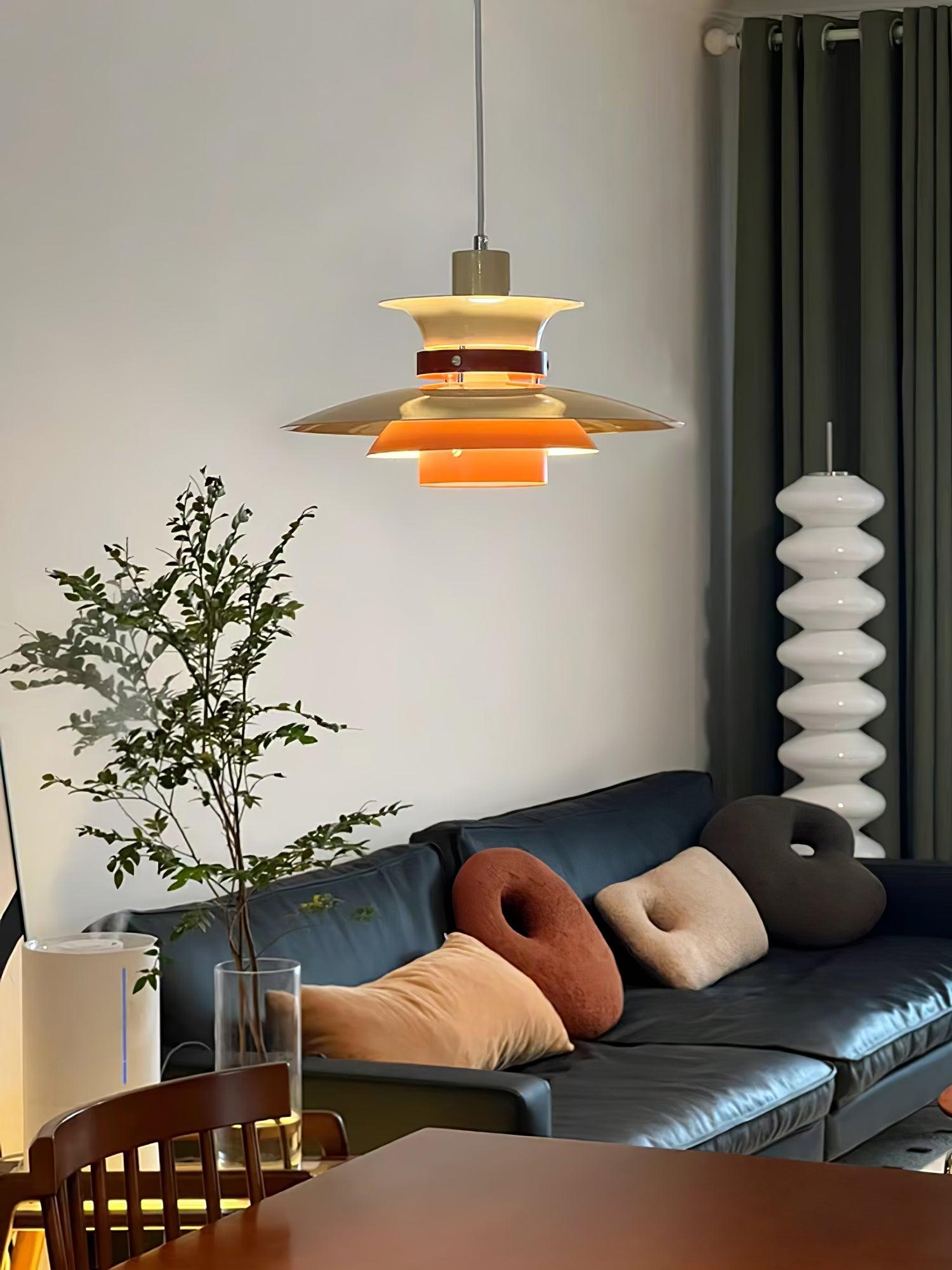 Sirixy Wood Steel Pendant Lamp-Neutral Decor