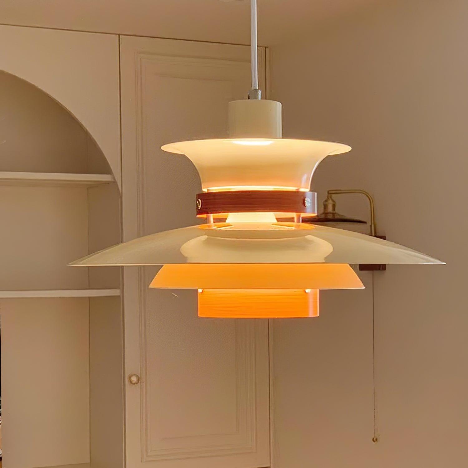 Sirixy Wood Steel Pendant Lamp-Neutral Decor