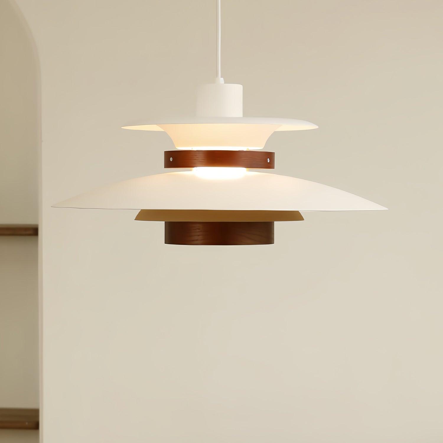 Sirixy Wood Steel Pendant Lamp-Neutral Decor