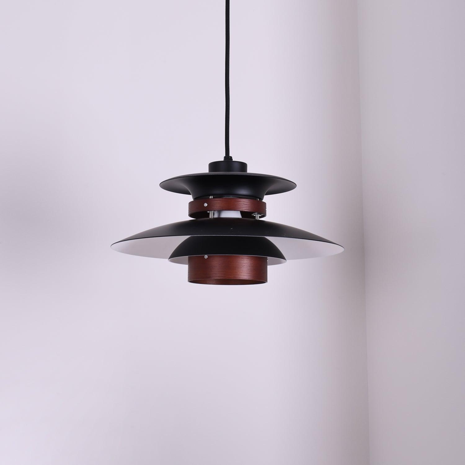 Sirixy Wood Steel Pendant Lamp-Neutral Decor