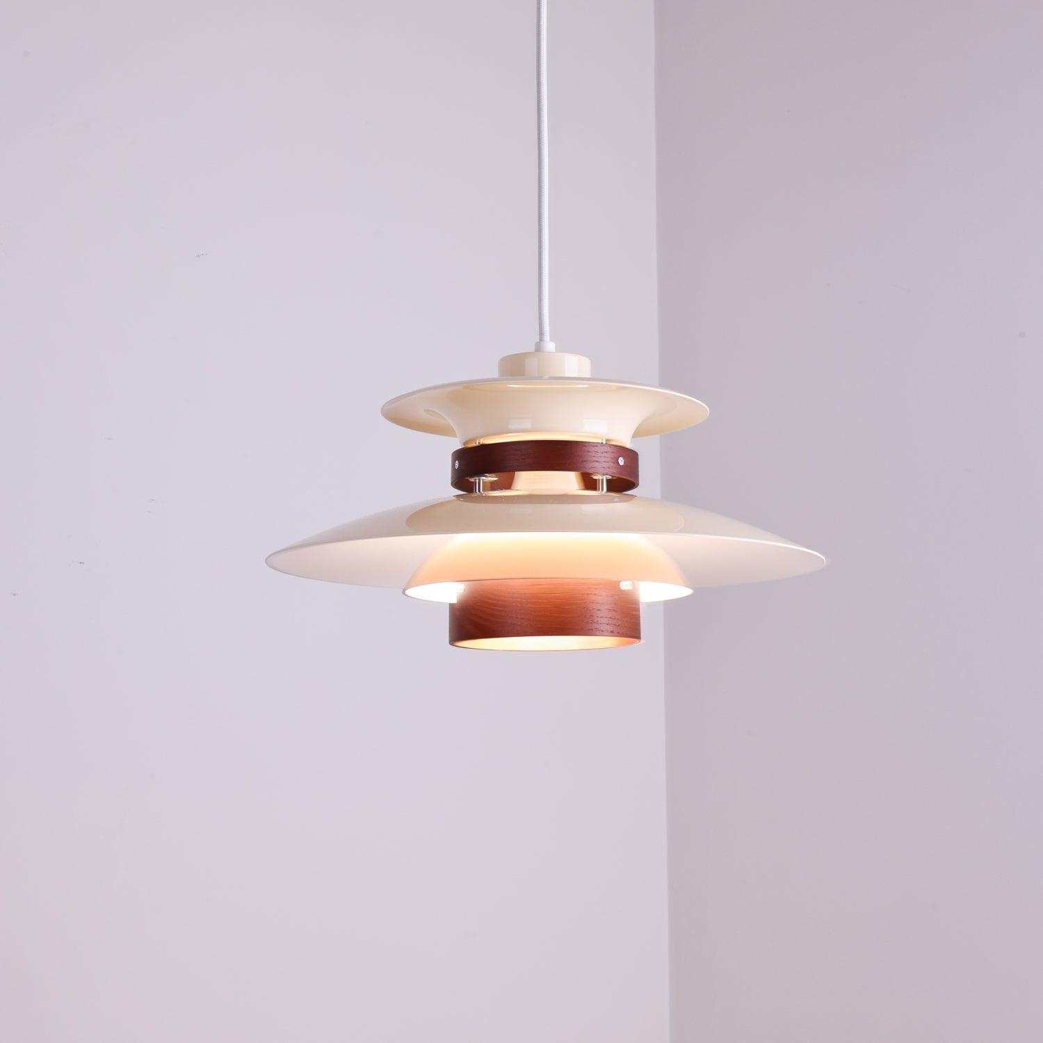 Sirixy Wood Steel Pendant Lamp-Neutral Decor