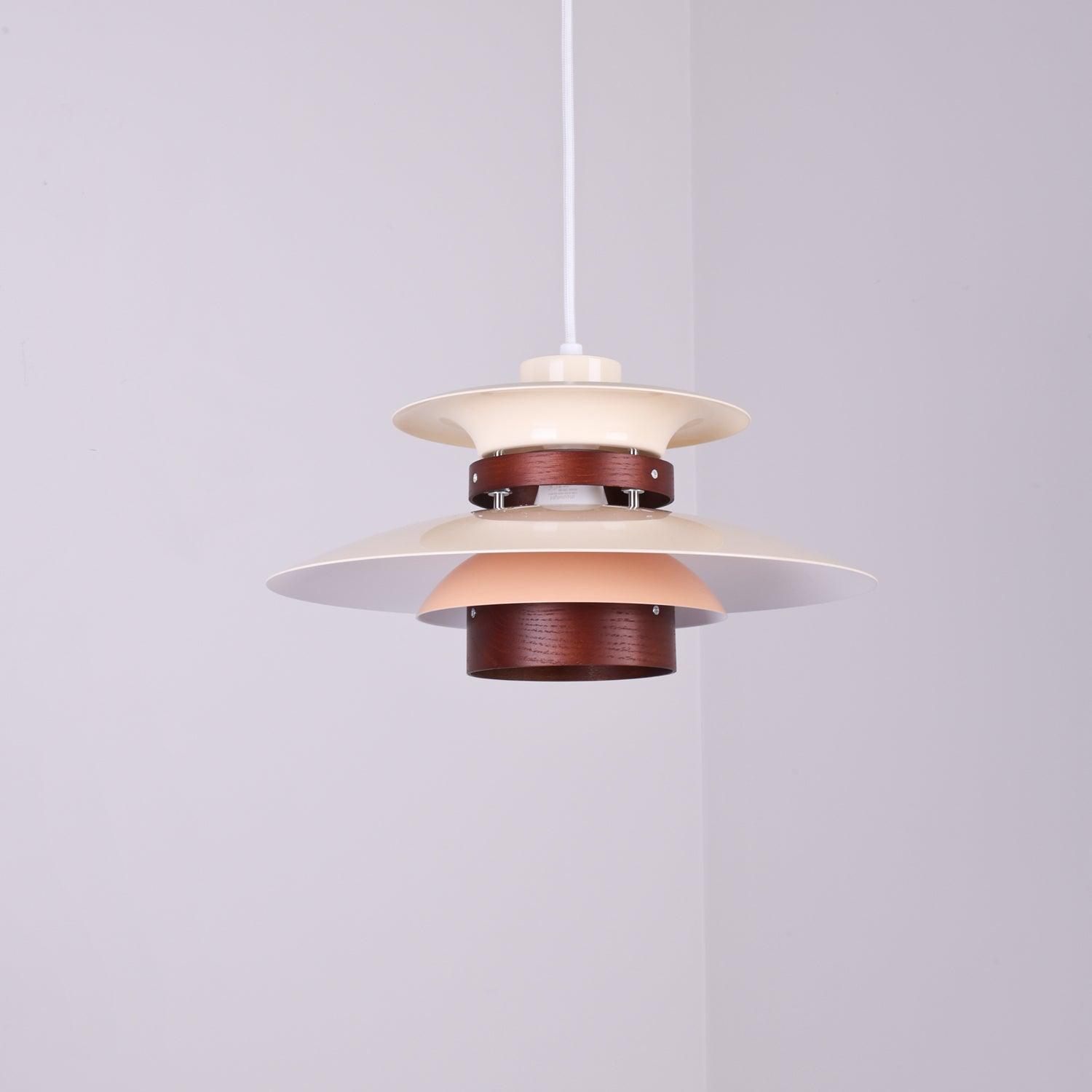 Sirixy Wood Steel Pendant Lamp-Neutral Decor