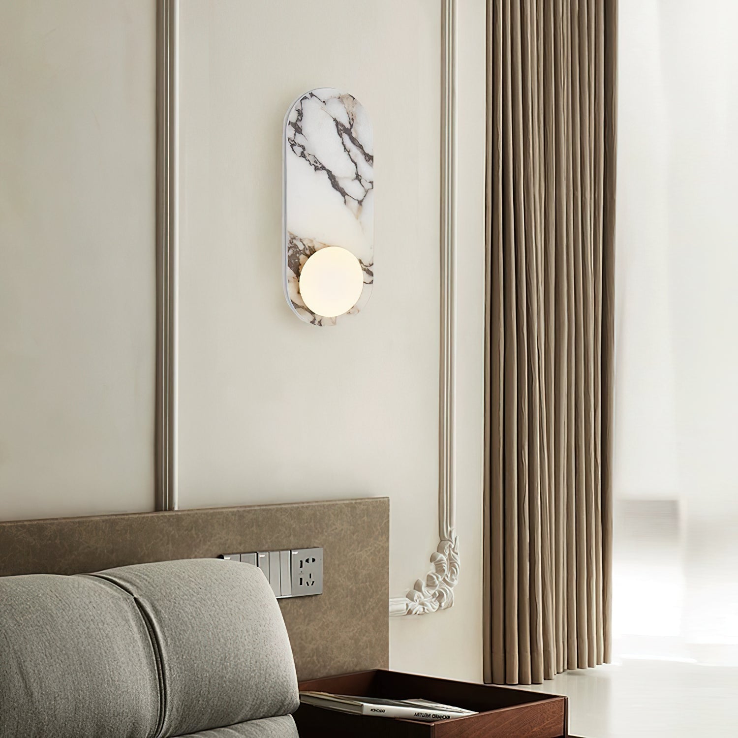 Domil Marble Wall Lamp - Neutralighting