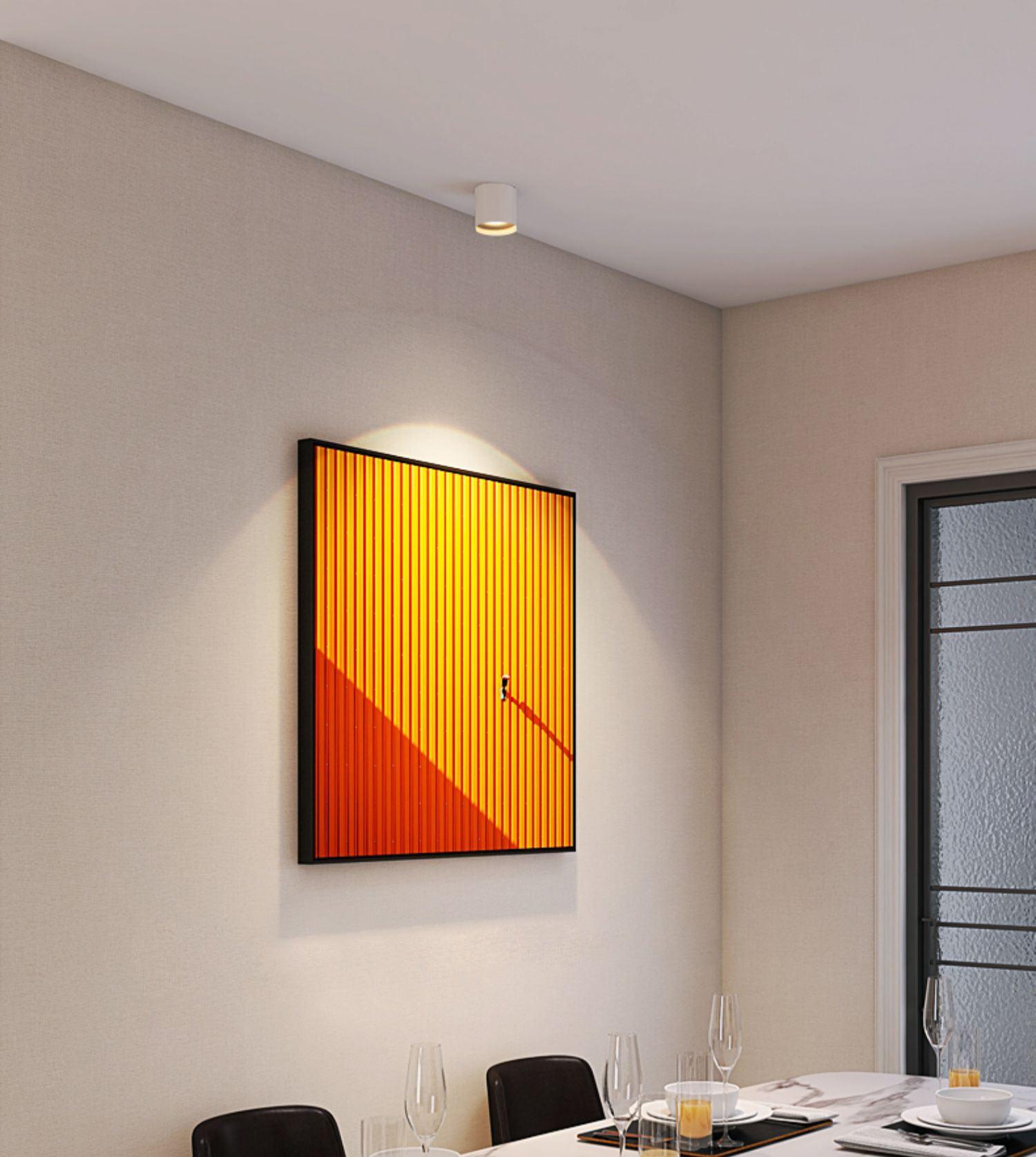 Solara Ceiling Light Acrylic-Neutral Decor