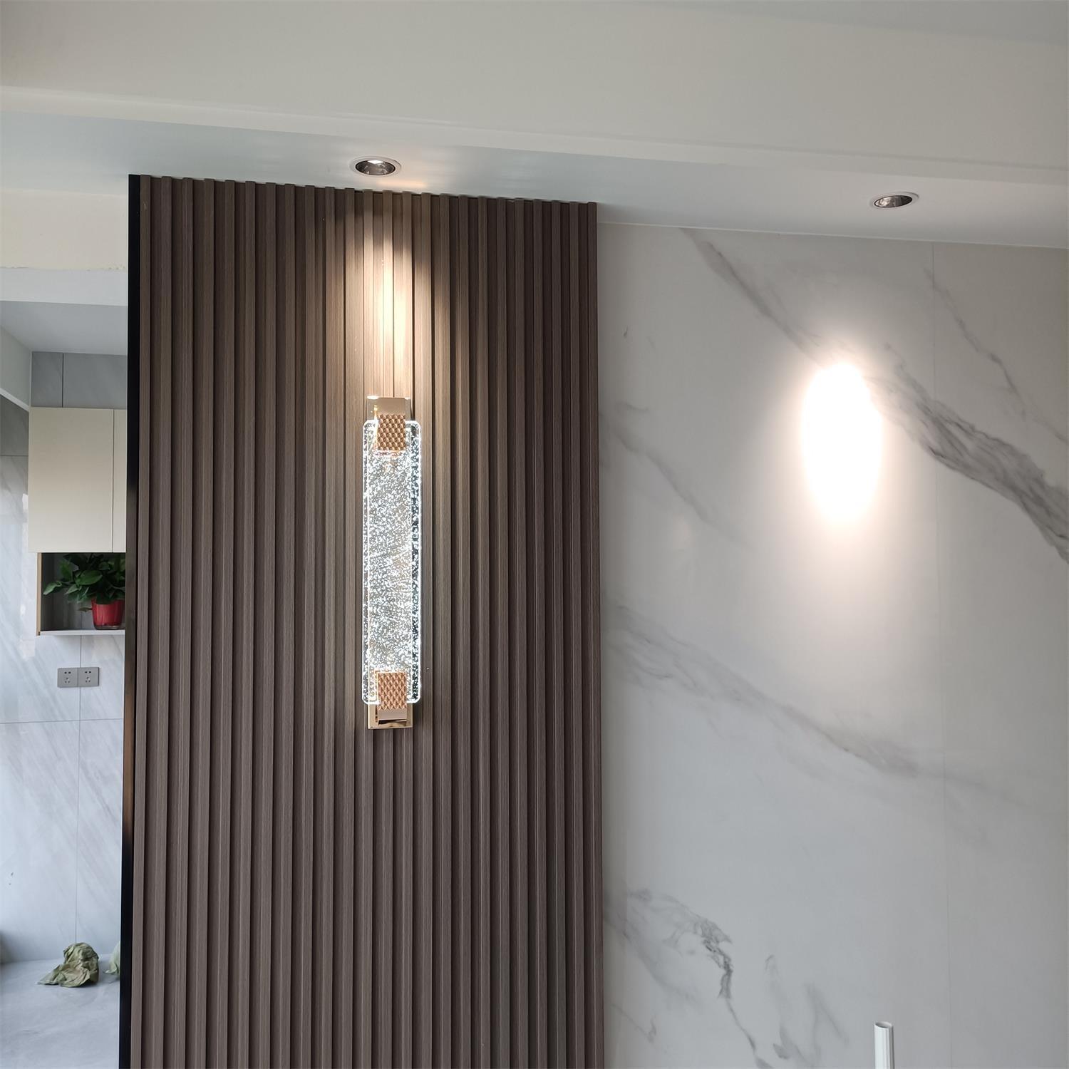 Tevan Crystal Glam Wall Lamp-Neutral Decor