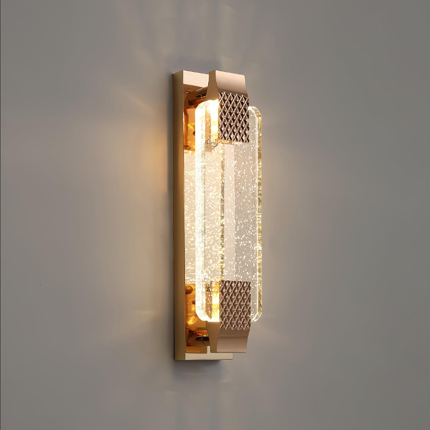 Tevan Crystal Glam Wall Lamp-Neutral Decor
