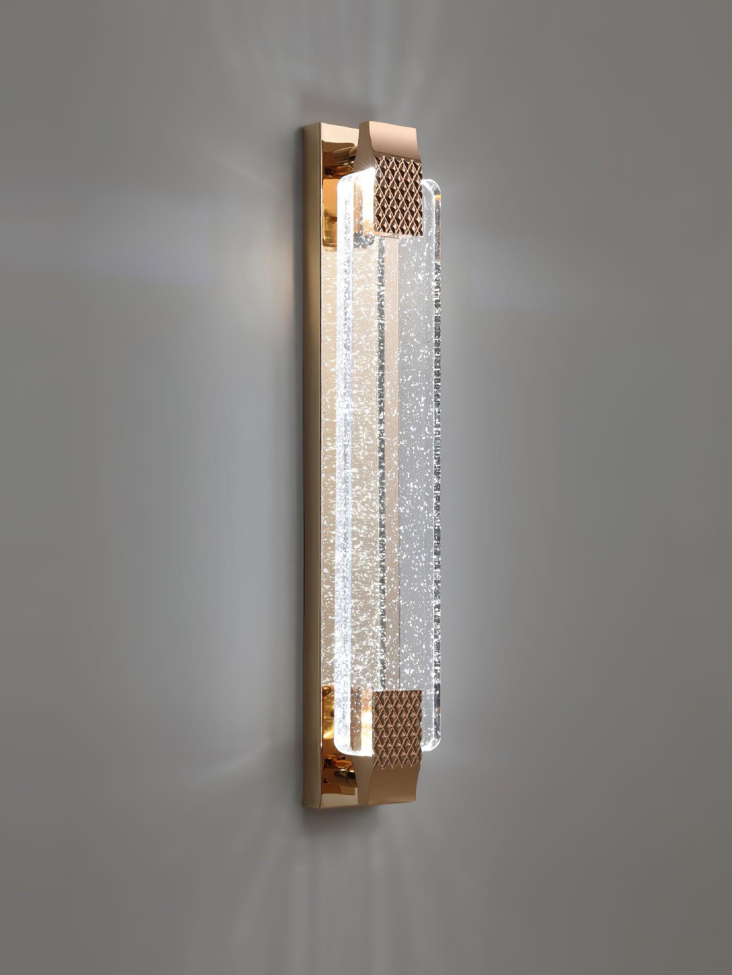 Tevan Crystal Glam Wall Lamp-Neutral Decor