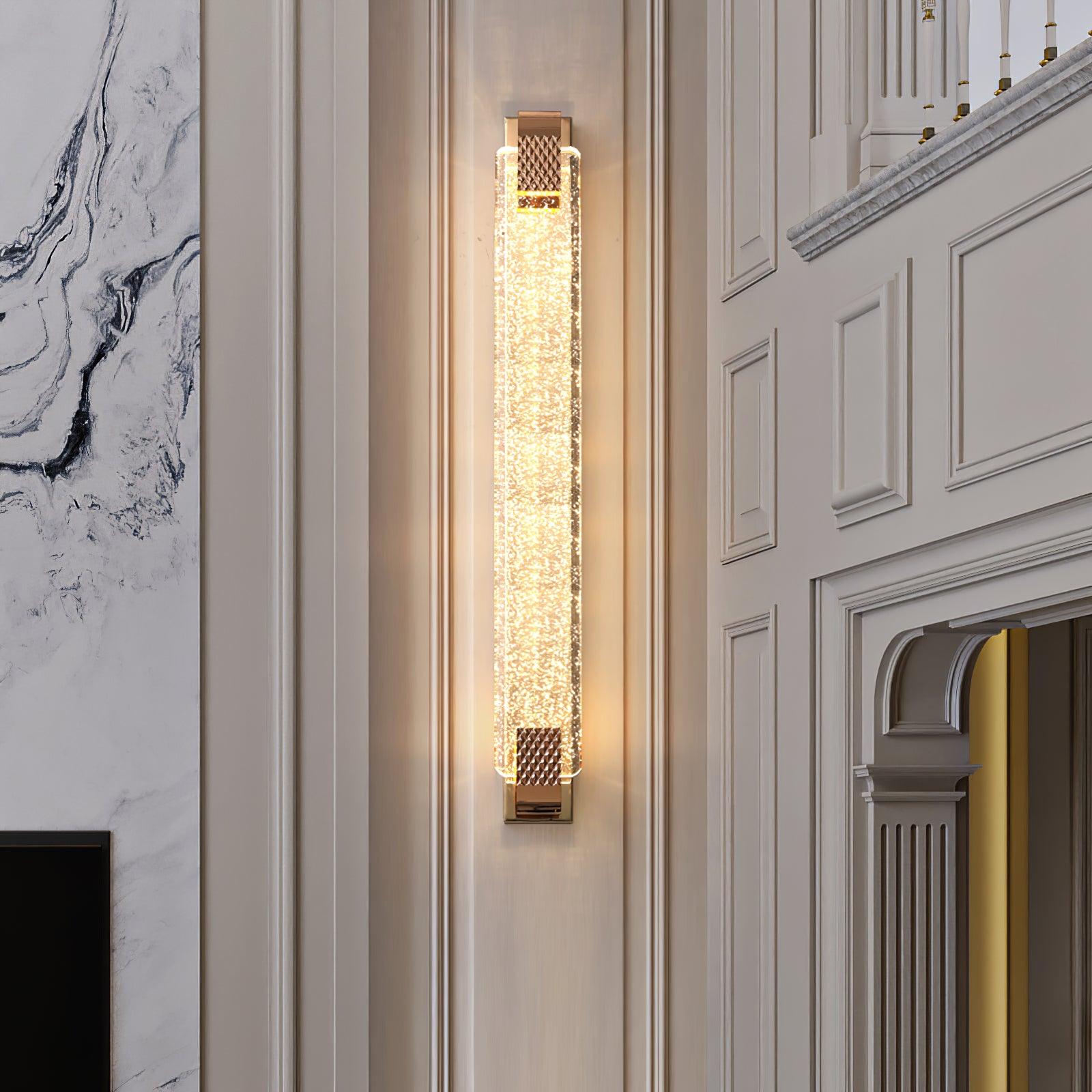 Tevan Crystal Glam Wall Lamp-Neutral Decor