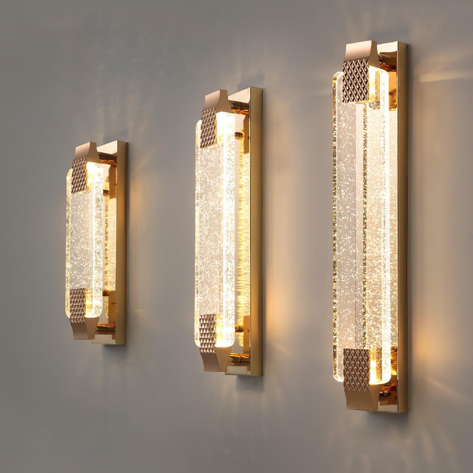 Tevan Crystal Glam Wall Lamp-Neutral Decor