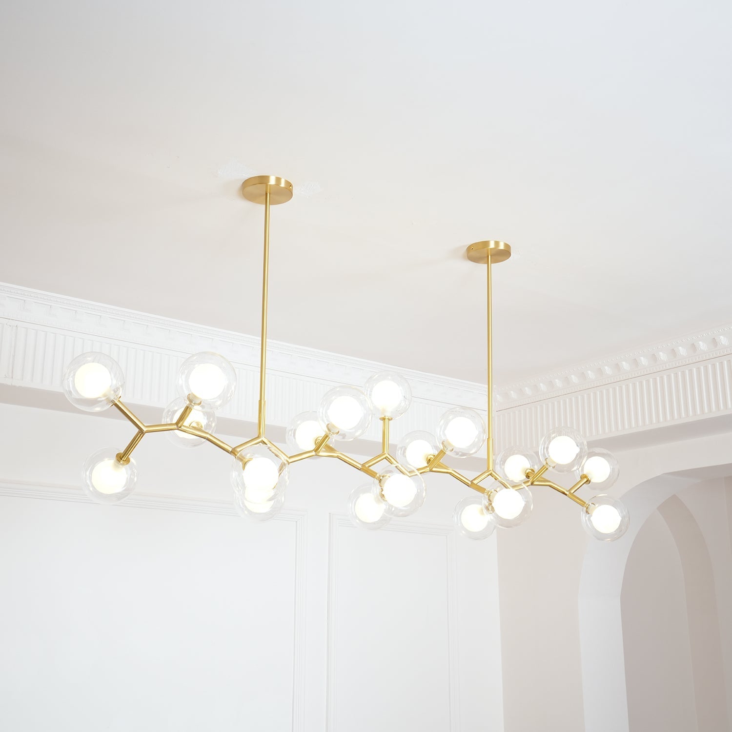 Ivexin Branch Brass Pendant Light-Neutral Decor