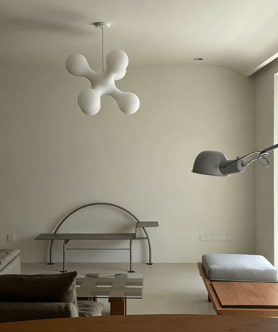 Molecule Cluster Pendant Lamp-Neutral Decor