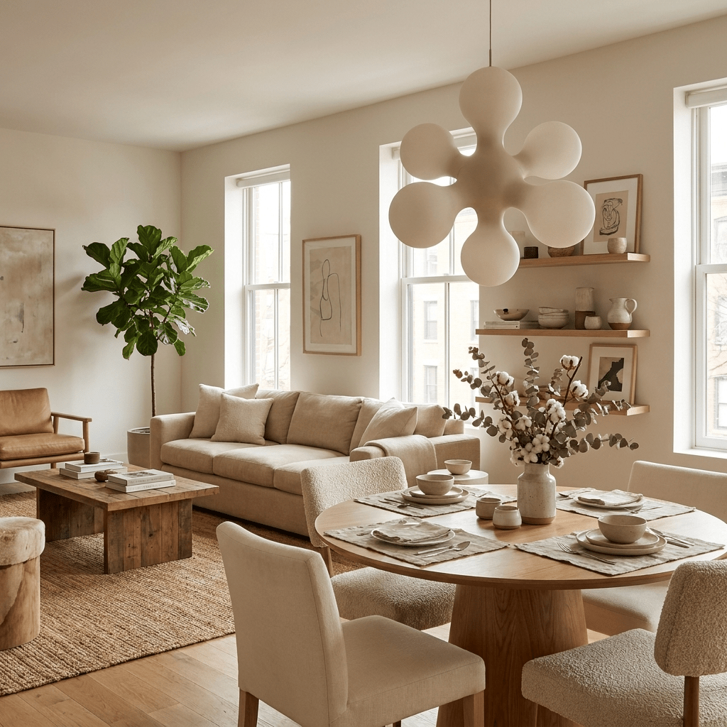 Molecule Cluster Pendant Lamp-Neutral Decor