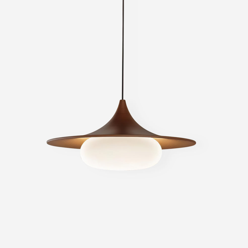 Ovelis Wooden Canopy Pendant Light